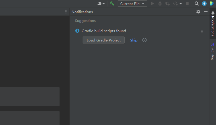 ApiHug Load gradle project